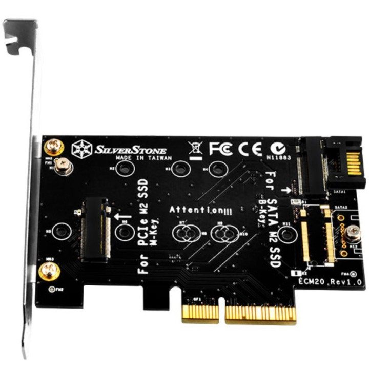 SilverStone Expansion Card ECM20 M.2 PCIE 