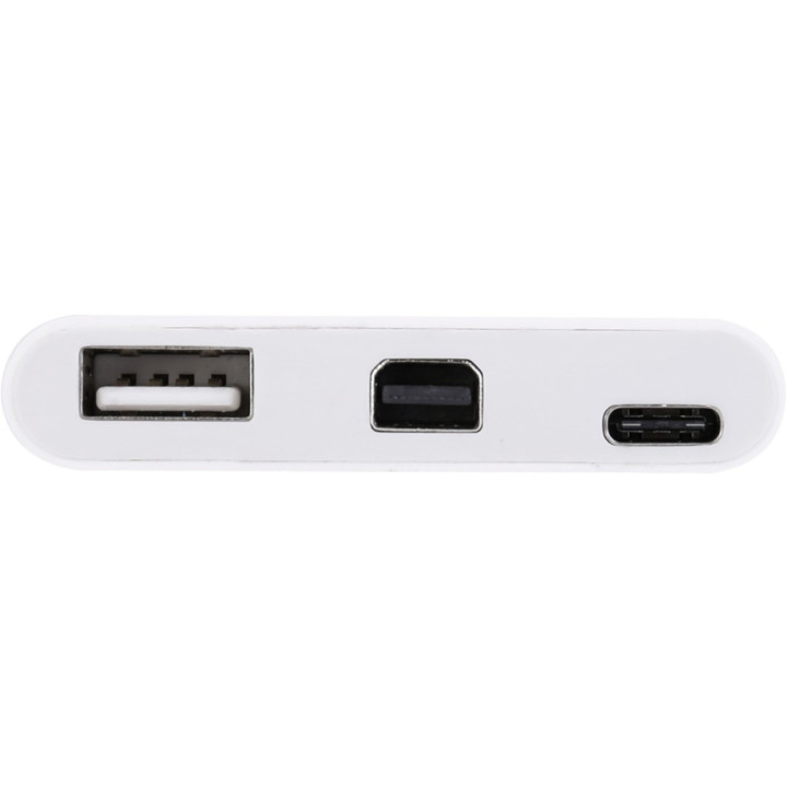 Equip Adaptador USB Type C to Mini DisPlayPort Female/USB A Female/PD