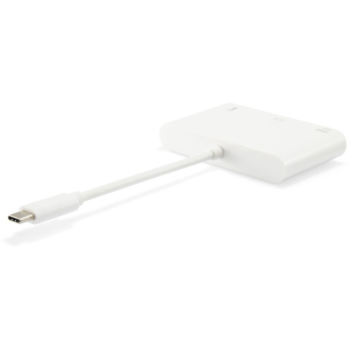 Equip Adaptador USB Type C to VGA Female/USB A Female/PD 