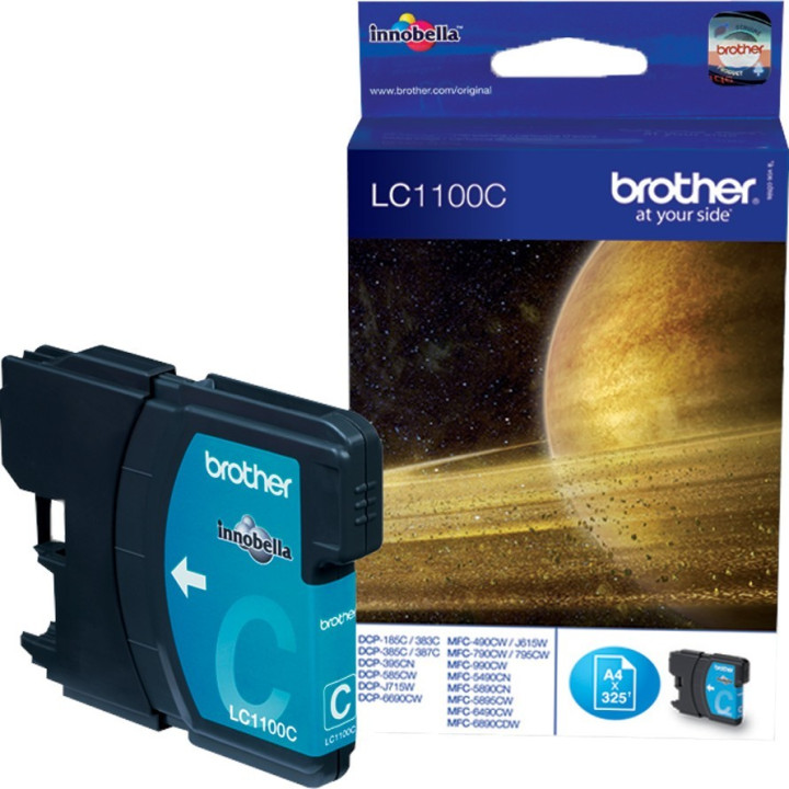 Tinteiro Original Brother LC1100C Ciano