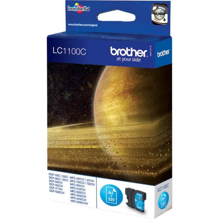 Tinteiro Original Brother LC1100C Ciano