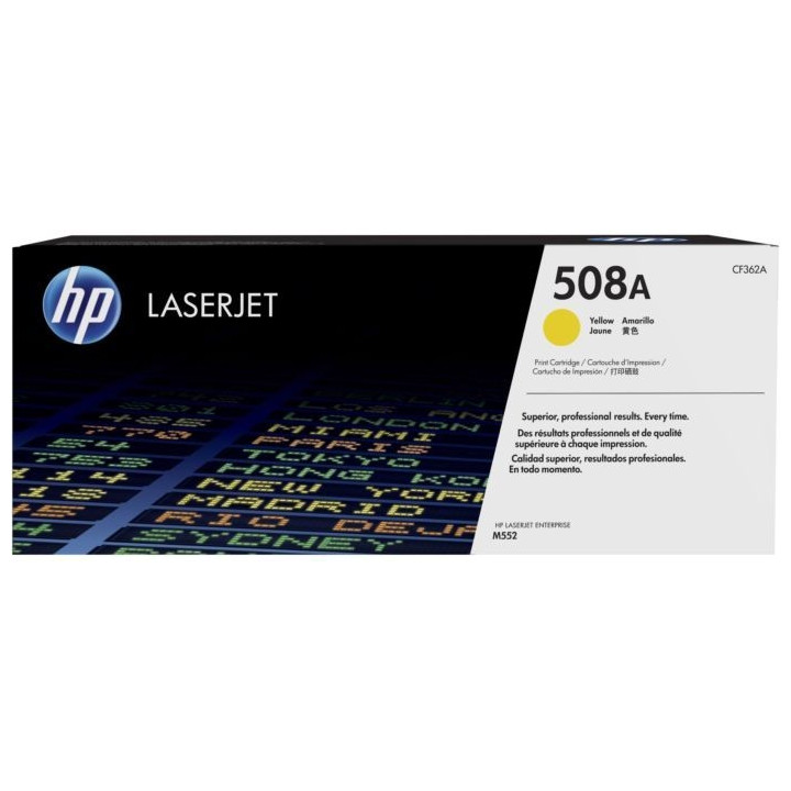 HP Toner LaserJet original 508A Amarelo 