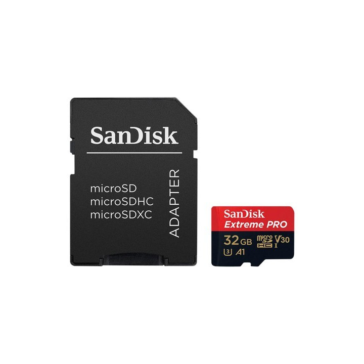 Sandisk Extreme Pro MicroSDHC 32GB + Adaptador Classe 10 