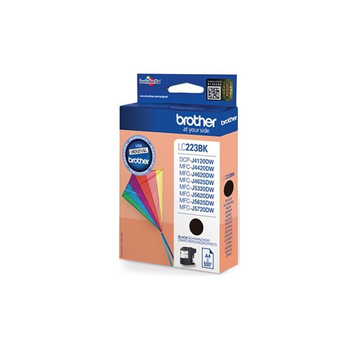 Tinteiro Original Brother LC223BKBP Preto