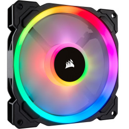 Corsair LL Series, LL140 RGB, 140mm Dual Light Loop RGB LED PWM Fan, Single Pack