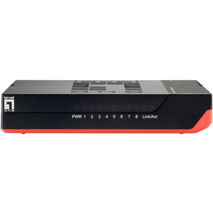 Level one Switch 8 Portas 10/100/1000Mbps 