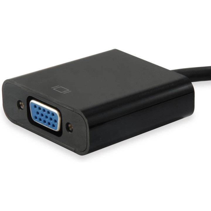 Equip Adaptador Mini-DisplayPort to VGA Preto - 133432