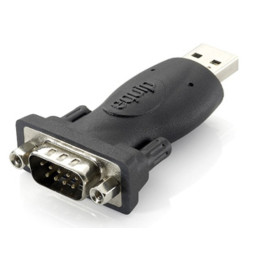 Equip Adaptador USB A RS-232 Preto 