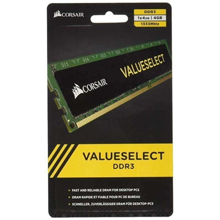 Corsair Value Select DIMM 4 GB DDR3 1333MHz 