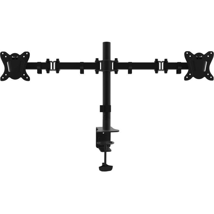 Equip 13"-27" Suporte de secretária de ecrã duplo articulado