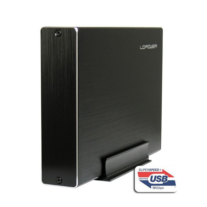 LC-Power Caixa p/ Disco Externo USB 3.1 Gen. 2 Type C