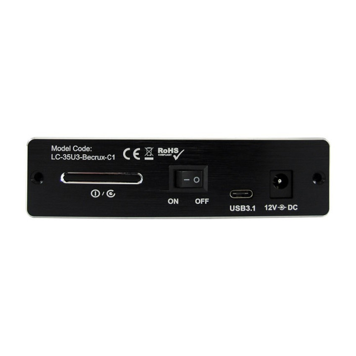 LC-Power Caixa p/ Disco Externo USB 3.1 Gen. 2 Type C