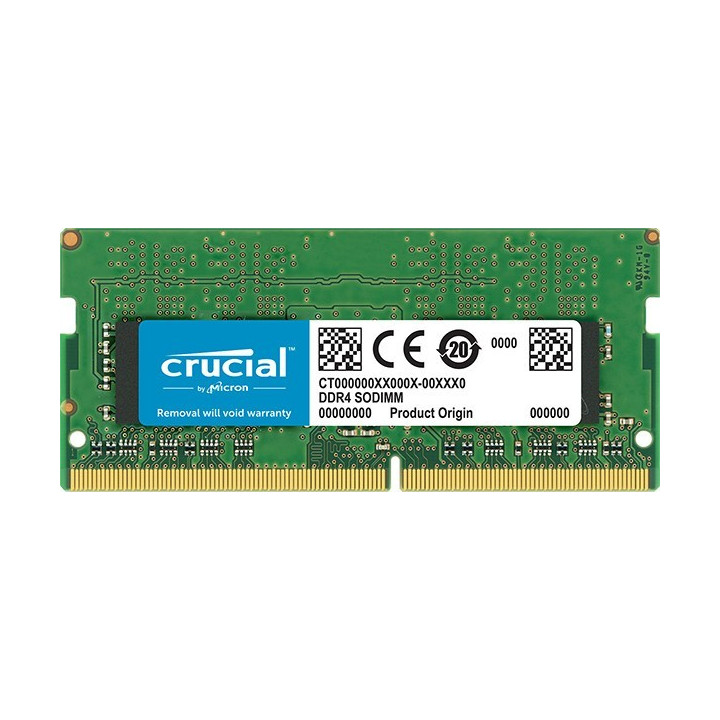 Memória Crucial SO-DIMM 8GB (1x8GB) DDR4-2400 CL17