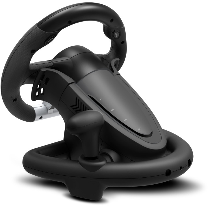 Krom K-Wheel Volante e conjunto de pedais para jogos de corridas