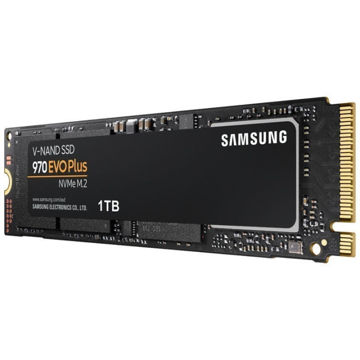 Samsung 970 Evo Plus SSD 1TB M.2 NVMe PCIe 3.0 x 4 - MZ-V7S1T0BW
