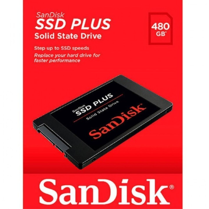 SSD SanDisk Plus 480GB 2.5" MLC SATA