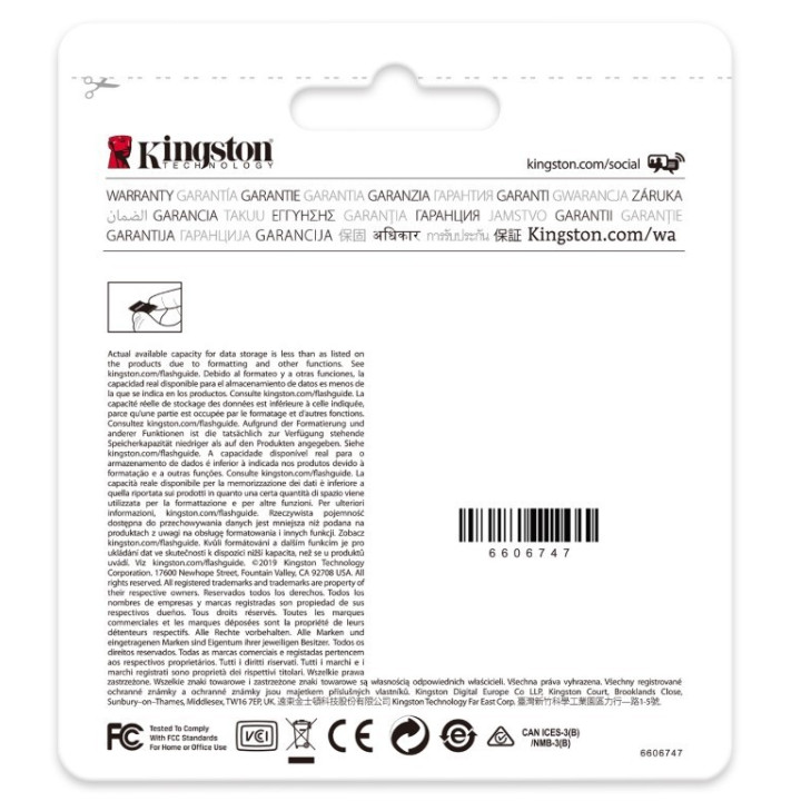 Cartão de memória Kingston Endurance MicroSD 32GB class10 UHS-I U1