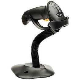 Scanner Laser ZEBRA Symbol LS2208, Ligação USB Negro c/Suporte