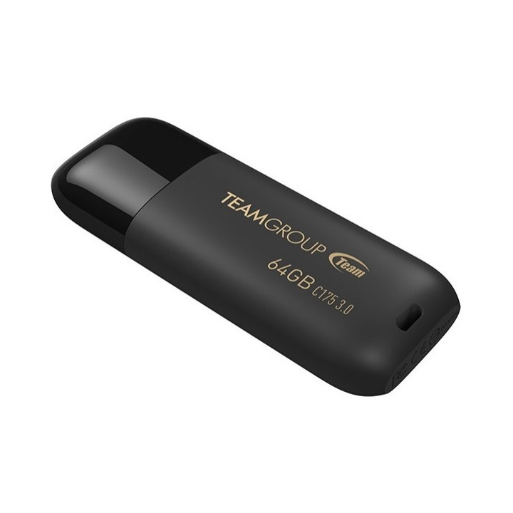 Team Group C175 Pen Drive 64GB USB 3.0 Black - TC175364GB01
