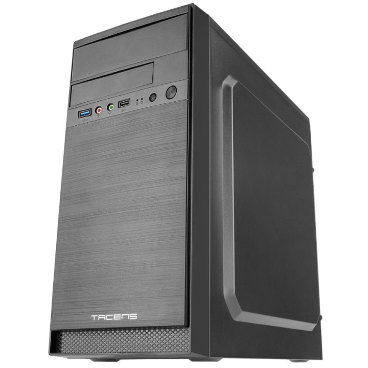 Caixa mATX Tacens Anima Caixa Brushed Aluminium, USB 3.0