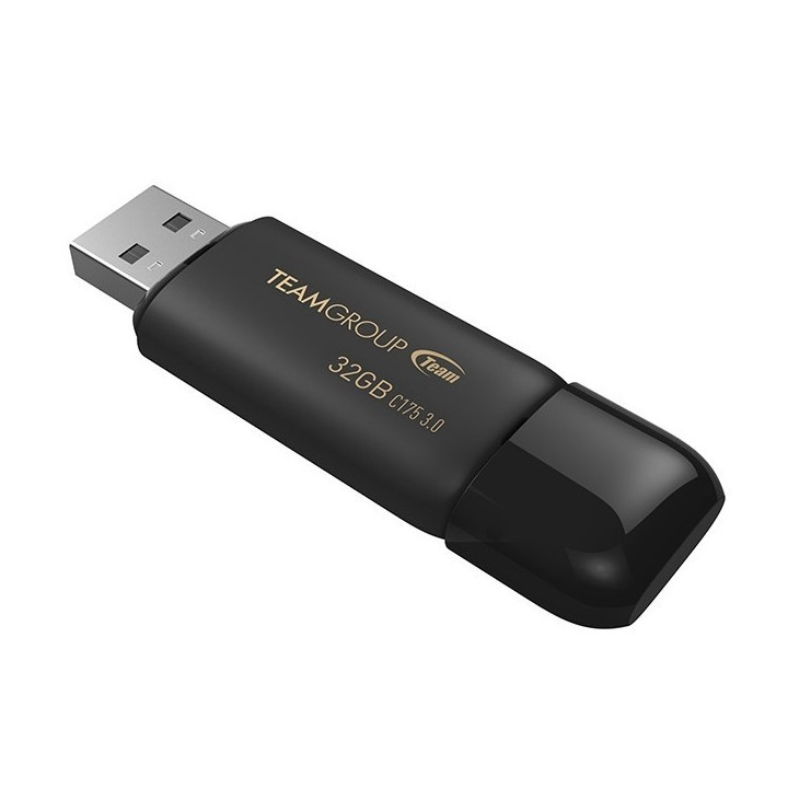 Team Group C175 Pen Drive 32GB USB 3.0 Black - TC175332GB01