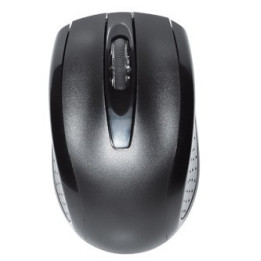 MKPlus Rato Wireless MS200WR, 800dpi, funcionamento a 2,4GHz. Formato ergonómico. Utilização ambidextra 
