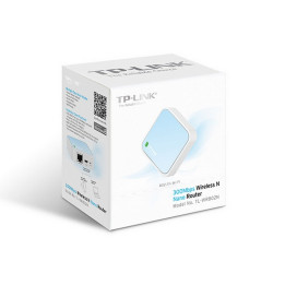 Router mini TP-Link Broadband, para modem ADSL/Cabo via RJ-45 com 1xRJ45 LAN/WAN