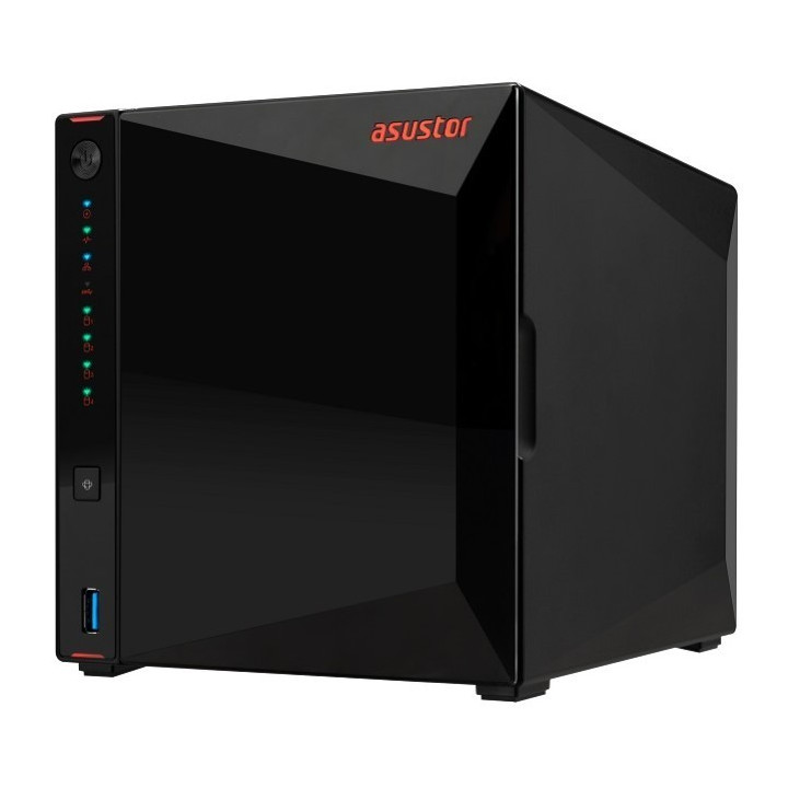 Asustor AS5304T 4 Bay J4105 1.5GHz Quad-Core 4GB DDR4 2x2.5GbE HDMI