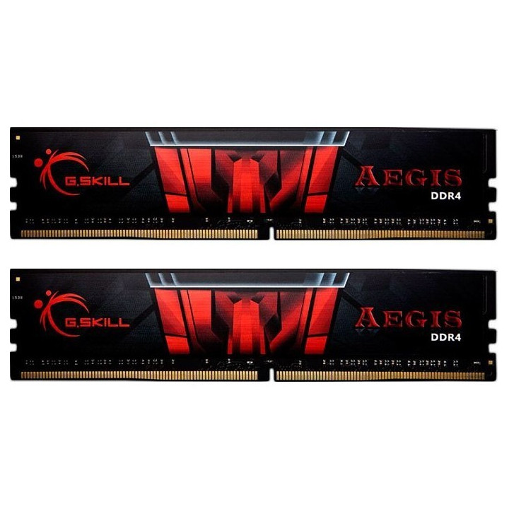 G.Skill Aegis 32GB DDR4 3000MHz CL16 (2x16GB) Preto - F4-3000C16D-32GISB
