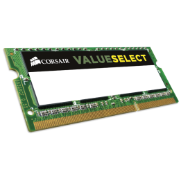 Memória Corsair Value Select SO-DIMM DDR3 4GB PC1333 CL9 1.35V