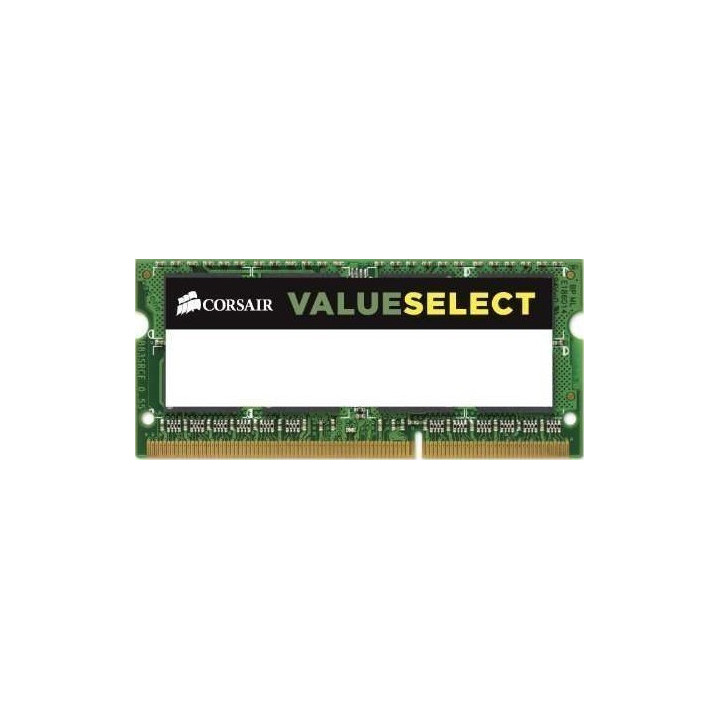 Memória Corsair Value Select SO-DIMM DDR3 4GB PC1333 CL9 1.35V