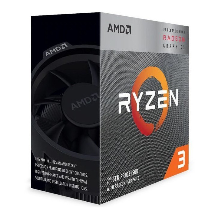 Processador AMD APU Ryzen 3 3200G 4-Core Radeon RX Vega 8  AM4