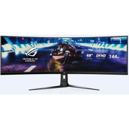 ASUS ROG Strix XG49VQ 124,5 cm (49") 3840 x 1080 pixels UltraWide Full HD LED Curvado Preto