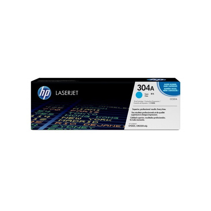 HP Color LaserJet CC533A Ciano Print Cartridge