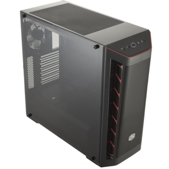 Cooler Master Caixa ATX MasterBox MB511 Red Edition 