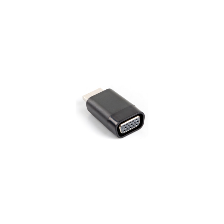 Lanberg Adaptador HDMI-A(M) p/ VGA(F) Preto 