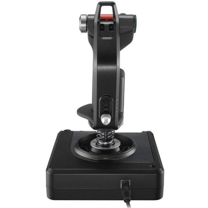 Logitech GX52 Profissional H.O.T.A.S. Part-Metal Throttle And Stick Simulation Controller