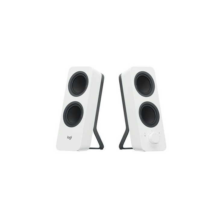 Logitech Z207 Stereo Colunas Bluetooth Branco 