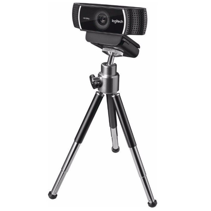 Logitech C922 Pro Stream Webcam Preto