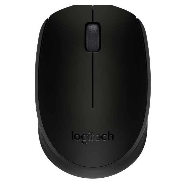Logitech Wireless M171 1000DPI Preto/Preto - 910-004424