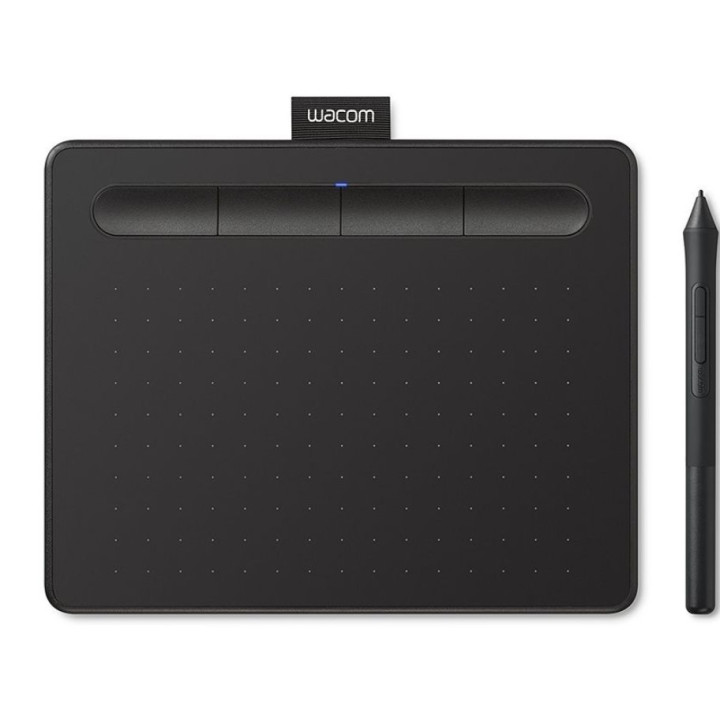 Mesa Digitalizadora Wacom Intuos Basic Pen S Preto