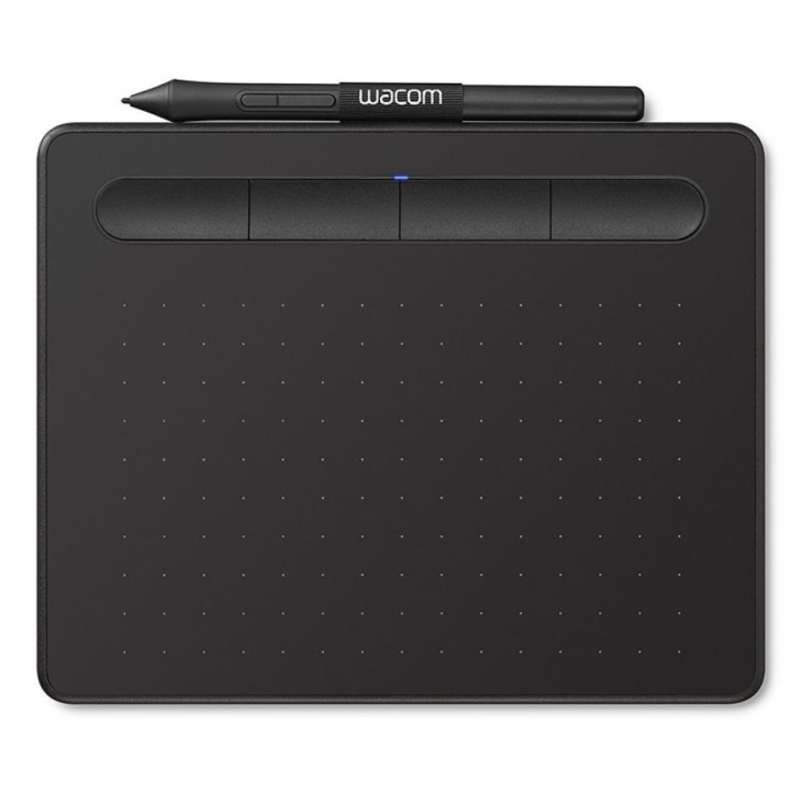 Mesa Digitalizadora Wacom Intuos Basic Pen S Preto