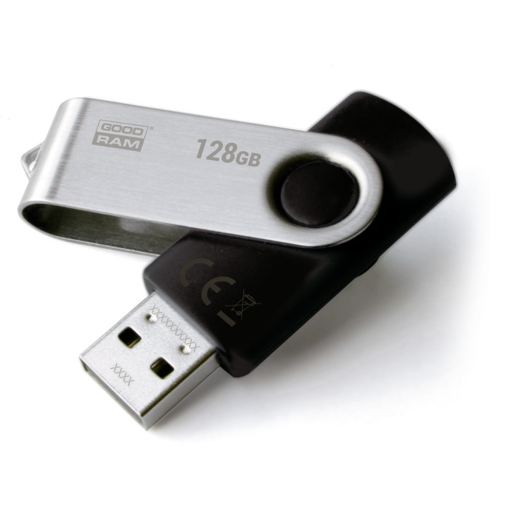 GOODRAM Pendrive 128GB USB2.0 UTS2 Preto 