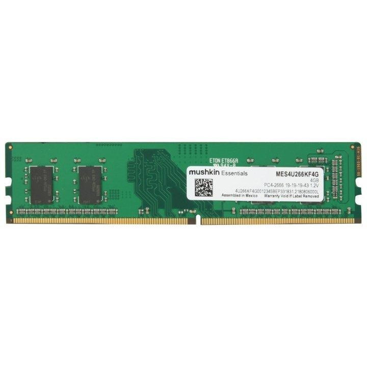 Memória Mushkin Essentials 4GB DDR4 2666MHZ