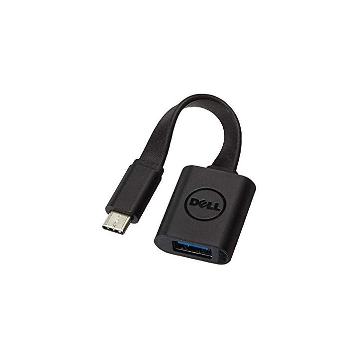 Dell Adaptador USB-C p/ USB-A 3.0 Preto 