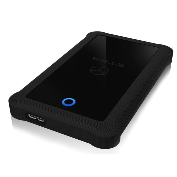 ICY BOX Caixa 2.5 SATA USB3.0 Preto 