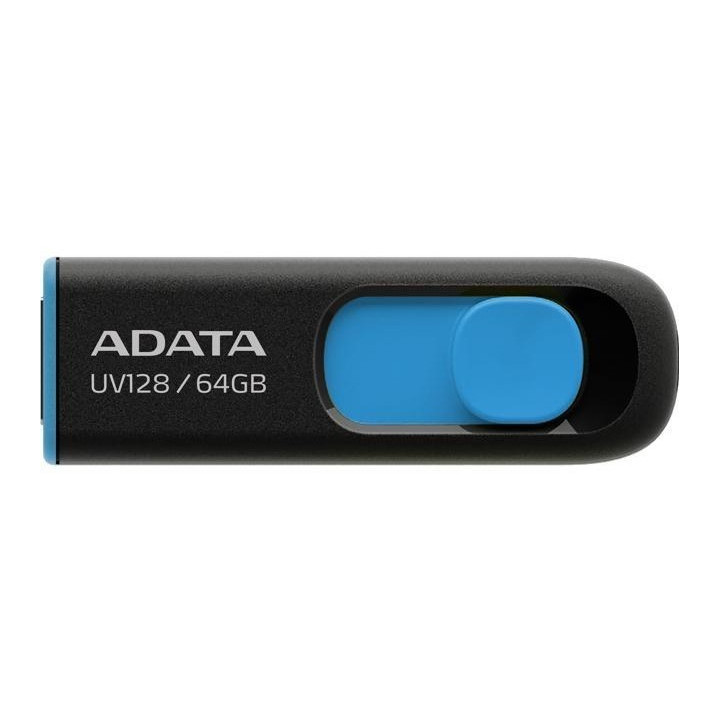 ADATA UV128 Pendrive 64GB USB3.0 Preto / Azul 