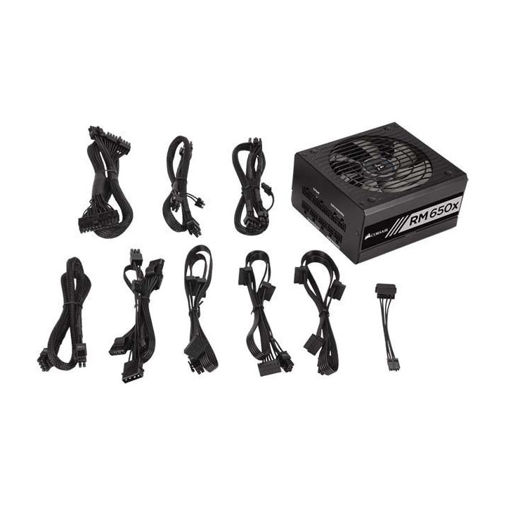 Corsair Fonte de alimentação Modular RMx Series™ RM650x 650W 80+ Gold
