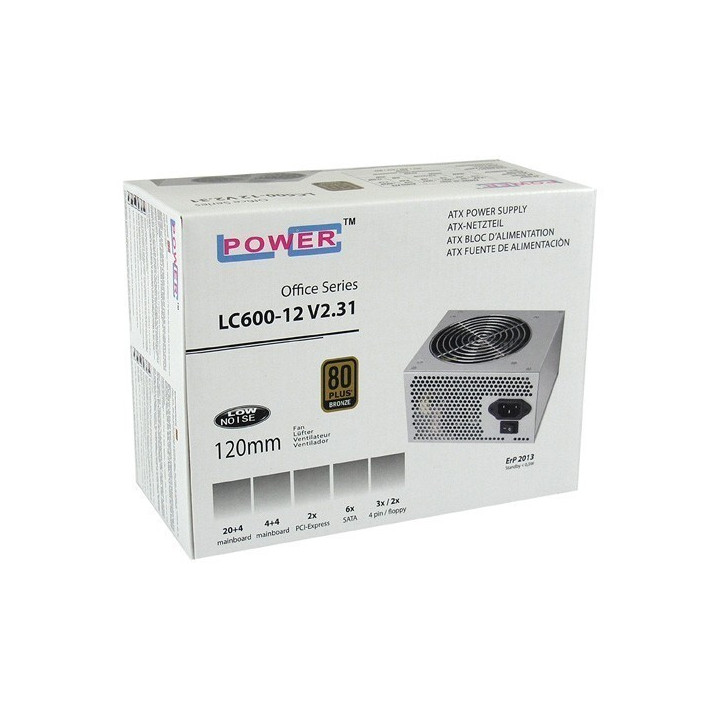 Fonte LC-Power Office Series 600W 80+ Bronze