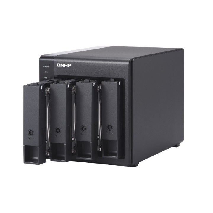 QNAP TR-004 Caixa para Discos Rígidos 2.5/3.5" Compartimento HDD/SSD